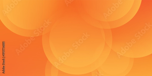 abstract orange circular background. Dynamic sound wave. Design element. Vector illustration