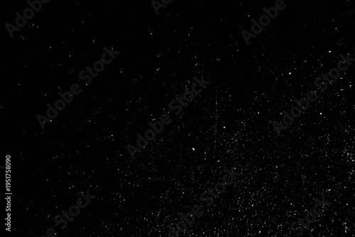 Фотография Grunge overlay effect with scratch and dust on black