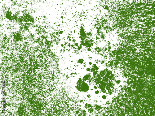 dirty green moss background Hand drawn. Not AI, vector illustration.