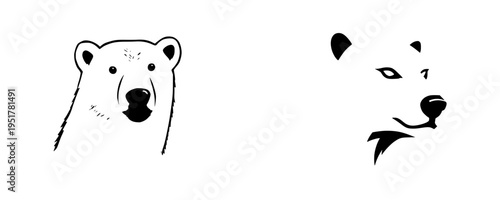 Majestic Arctic Spectacle: Polar Bear Portrait