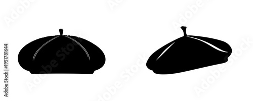 Elegant Fashion Accessory: A Traditional French Beret