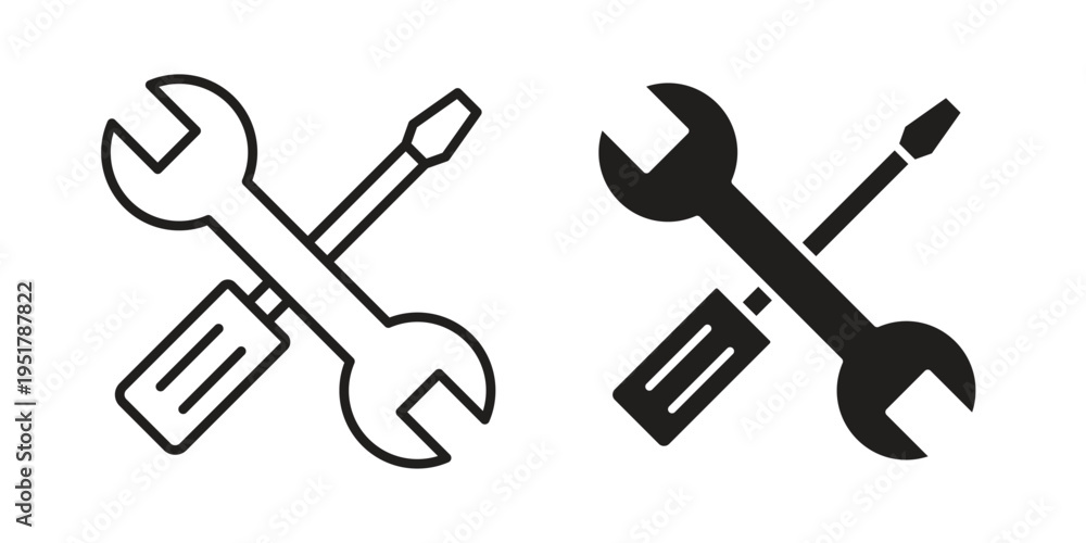 Foto fix icon linear vector outline, symbol logo design style