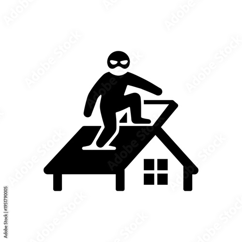 Rooftop Home Invasion Icon