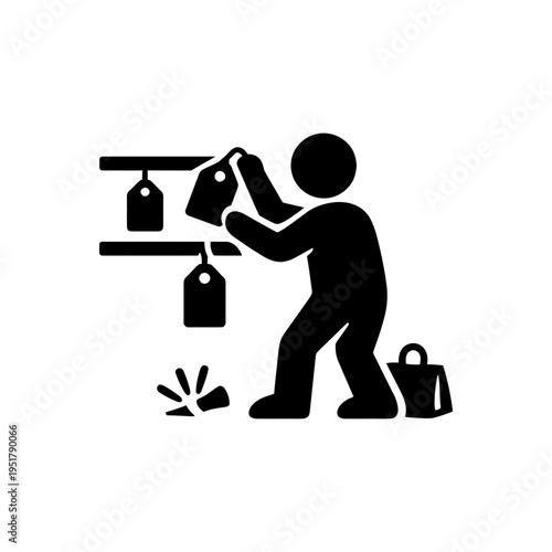 Retail Shoplifting Removal Icon