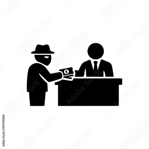 Bribery and Corruption Transaction Icon