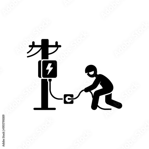 Energy Theft Utility Icon