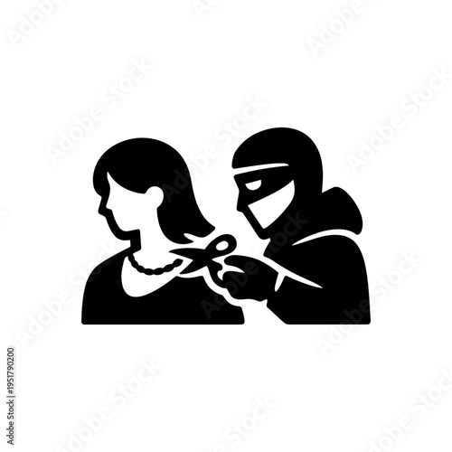 Aggressive Jewelry Mugging Icon