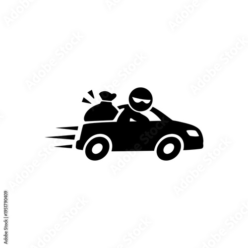 Getaway Driver Escape Icon
