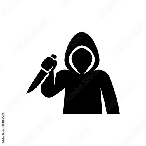 Dangerous Knife Attacker Icon