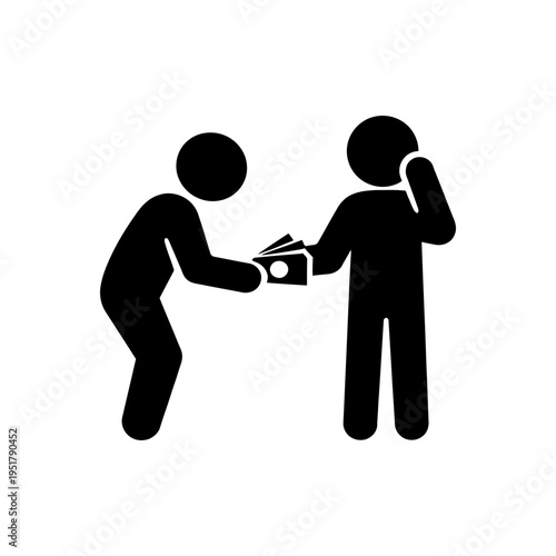 Illegal Bribery and Corruption Icon