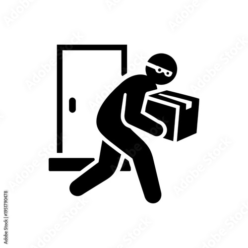 Burglary and Package Theft Icon