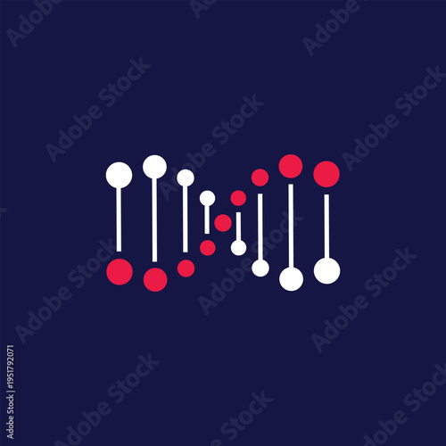 DNA helix illustration representing genetic information and scientific research.