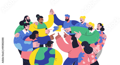 Cross-functional agile team collaborating on high-impact brand strategy and product innovation