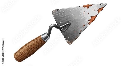 Rusty Trowel Tool
