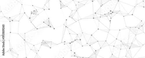 Clean minimal plexus network background with subtle gray nodes lines and elegant geometric structure