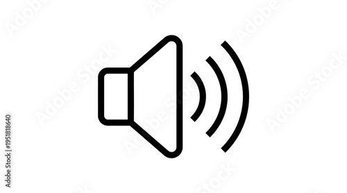 Sound Speaker Icon Loud Volume.