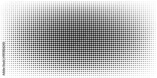 Background with black dots - stock vector. Basic halftone dots effect in black and white color. Halftone effect. Dot halftone. Black white halftone.modern dots arts