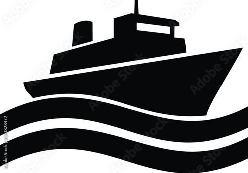 Pleated skirt icon on white background