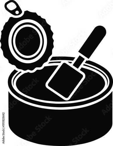 can opener and tin can