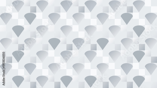 Abstract Geometric Pattern with Diamonds vector illustration