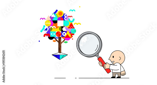 Strategic Brand Audit and Data Analysis Illustration for US B2B Marketing Agencies Identifying Growth Opportunities