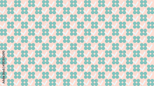 Retro Floral Seamless Pattern Background vector illustration