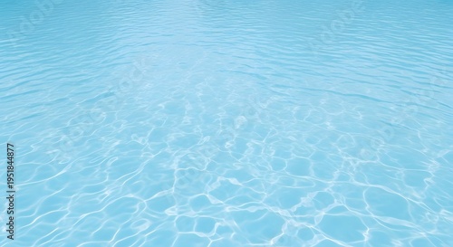 Calm and serene pool water with shimmering reflections