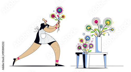 Bespoke creative strategist curateing a high-precision marketing campaign for target audience growth