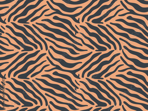 zebra print pattern with black and orange colors animal texture