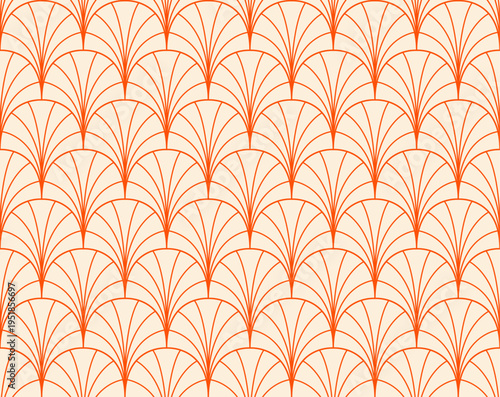 Classic Art Deco Seamless Pattern. Geometric Stylish Texture. Abstract Retro Vector Texture.