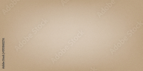 Amazing brown beige grainy gradient background banner backdrop noise texture, copy space