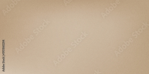 Amazing brown beige grainy gradient background banner backdrop noise texture, copy space