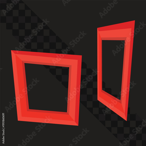 colorful dramatic frames png