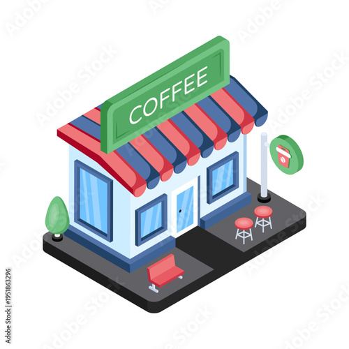 A yummy icon of coffee shop 