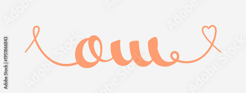 OM initial wedding monogram calligraphy vector illustration. Hand drawn lettering o and m love logo design for valentines day poster, greeting card