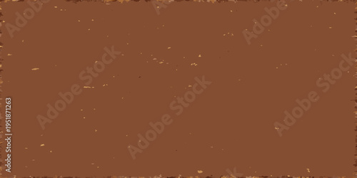 A solid brown background with subtle texture and minimal visual details