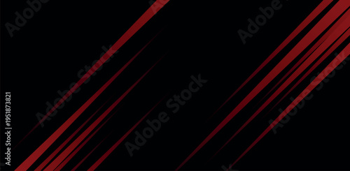 Red diagonal speed lines abstract motion streak background dark modern