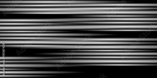 Minimalist composition of glowing white streaks with motion blur, evoking energy and futuristic aesthetics.