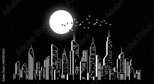 night city landscape