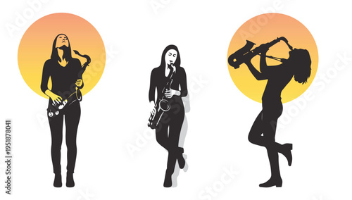 International Jazz Day Celebration – Live Music Performance and Saxophone Concept