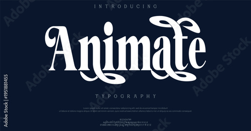 Introducing Animate Typography Font Style