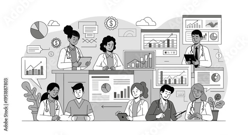 A minimalist illustration of a human brain, conveying concepts of intelligence, psychology, and mental health. Useful for articles, presentations, and