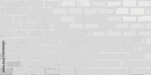 Abstract grayscale brick wall texture with a subtle irregular pattern