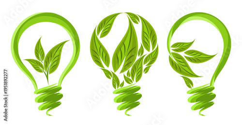 A symbols of the stylized lamp with leaves.