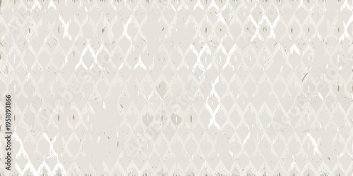 Intricate light gray geometric pattern resembling woven lattice structure