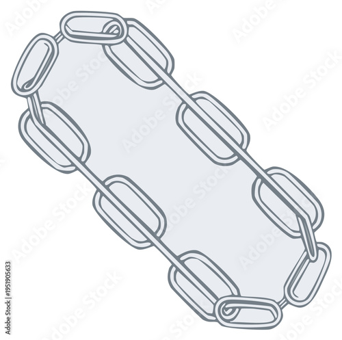 Cartoon tambourine musical instrument isolated, hand drawn style