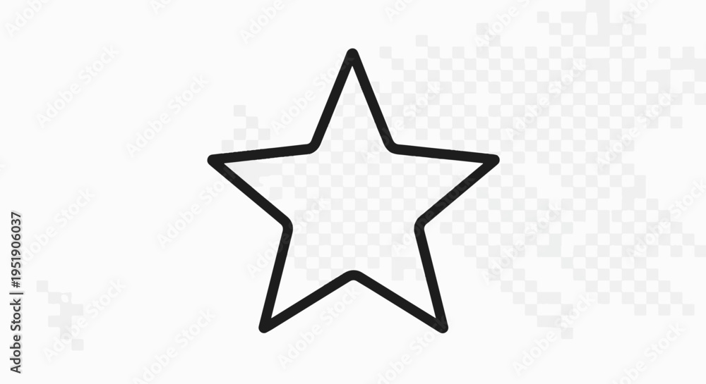 Fototapeta premium A Single Black Line Forming a Five Pointed Star Shape on a Light Colored Surface Creating Visual Harmony and Balance Evoking a Sense of Achievement and Positivity With Its Symmetrical Form