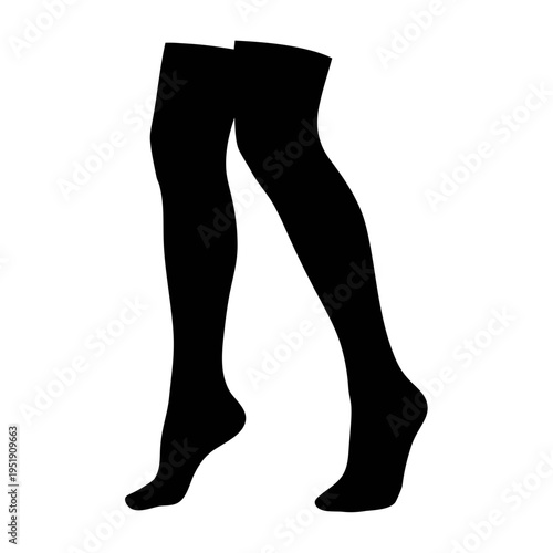 Shop black stockings for women online: thigh high stockings, knee high socks, and opaque tights.