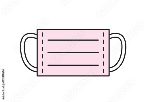 シンプルなマスク