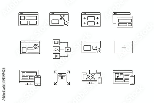 Illustrated guide to web design and development interface elements